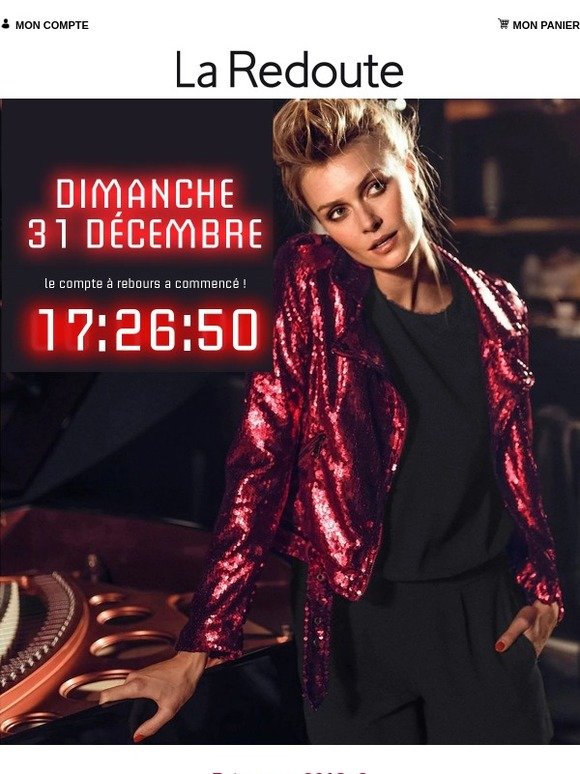 La Redoute FR Le compte à rebours à commencé Milled La Redoute FR Le compte à rebours à commencé Milled