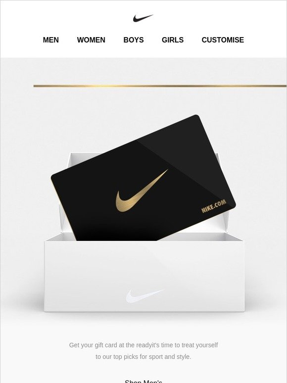 Nike Got A Gift Card Milled