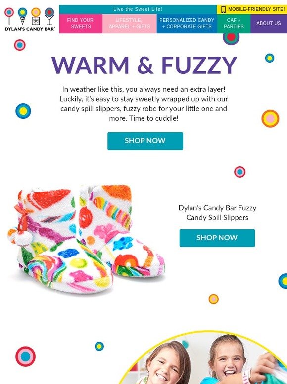 Dylan S Candy Bar Fresh Feature Warm Fuzzy Collection Milled