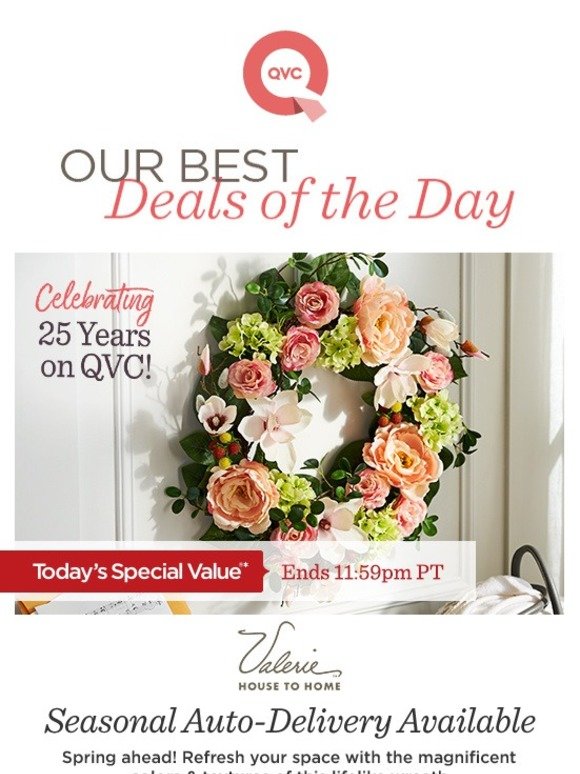 QVC Today's Top Deals (Tuesday, January 09, 2018) Milled