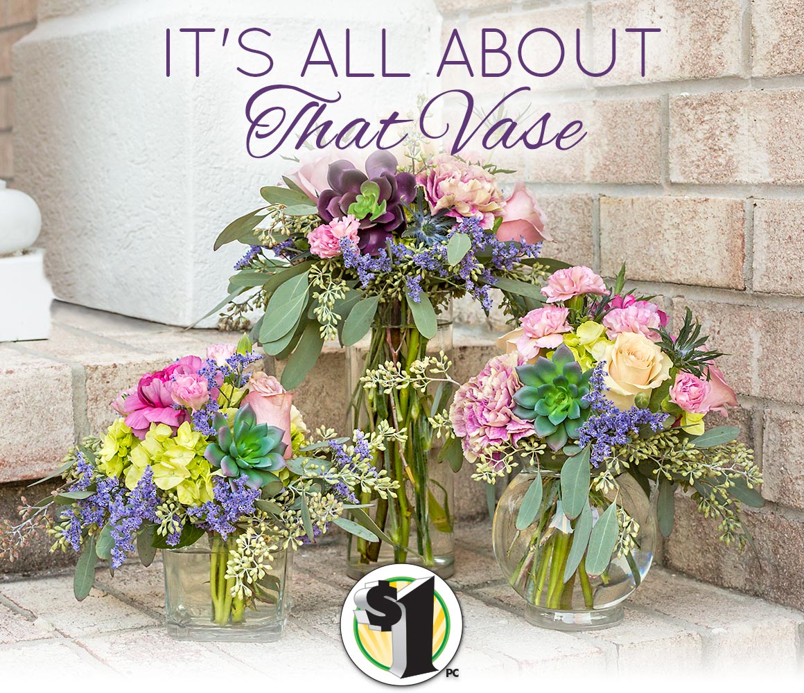 Dollar Tree It's All About That Vase Milled