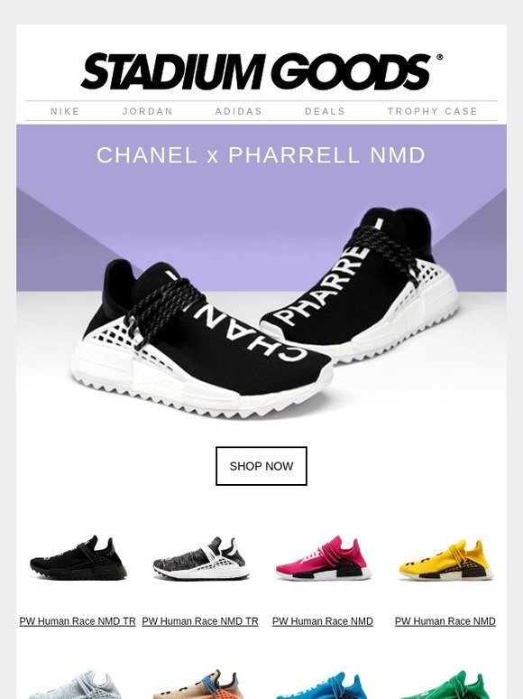 stadium goods pharrell