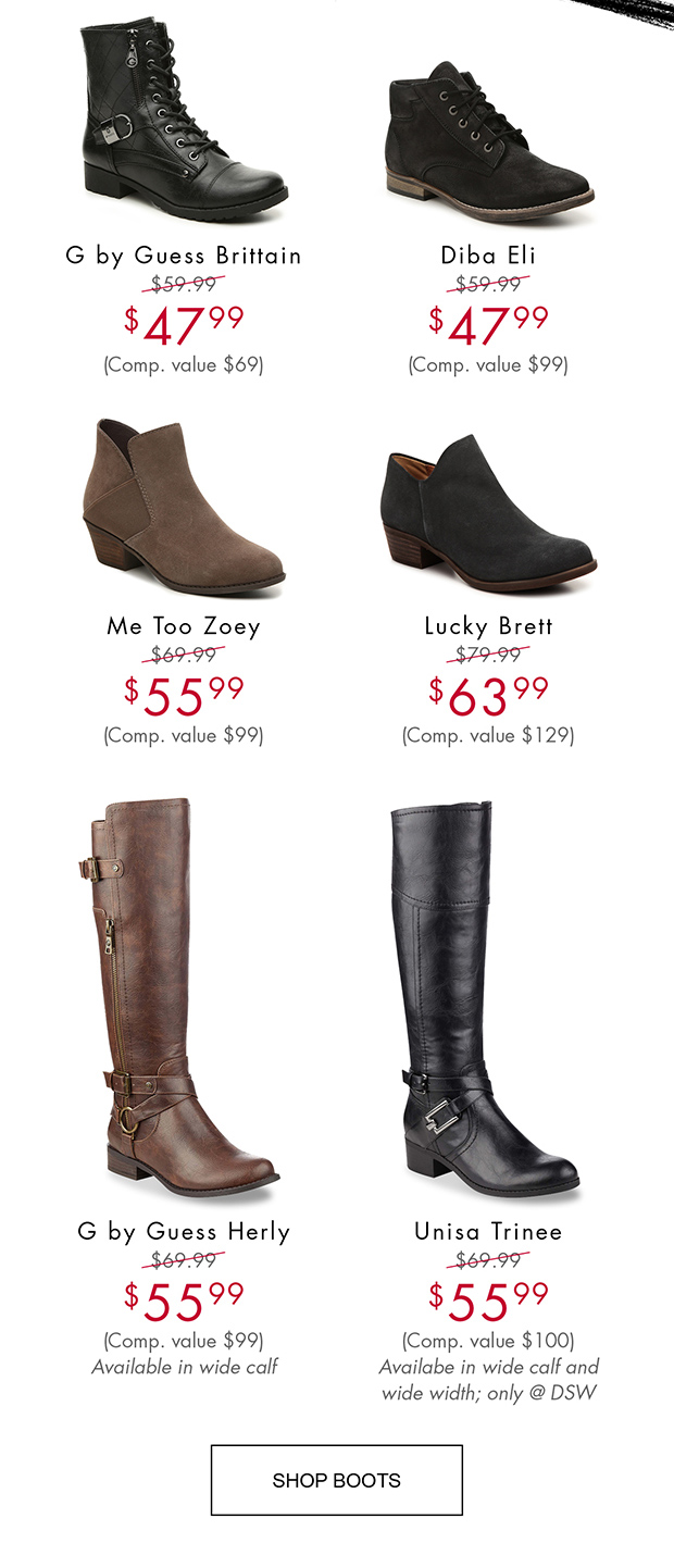 g by guess herly boots wide calf