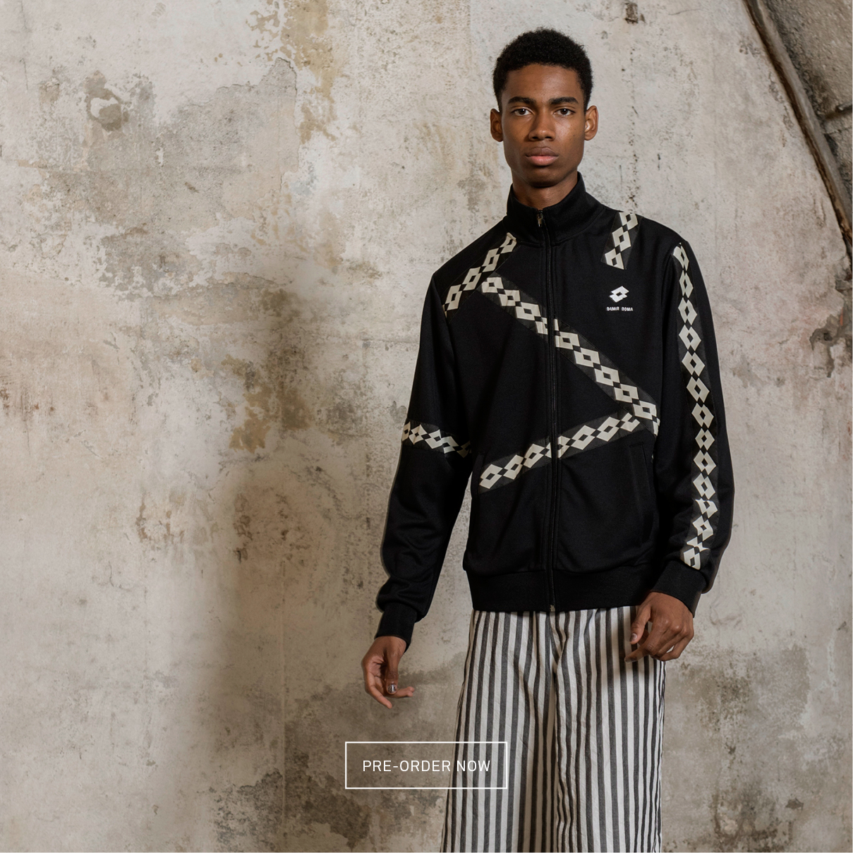 Damir Doma: PRE-ORDER THE DAMIR DOMA / LOTTO SS18 COLLECTION | Milled