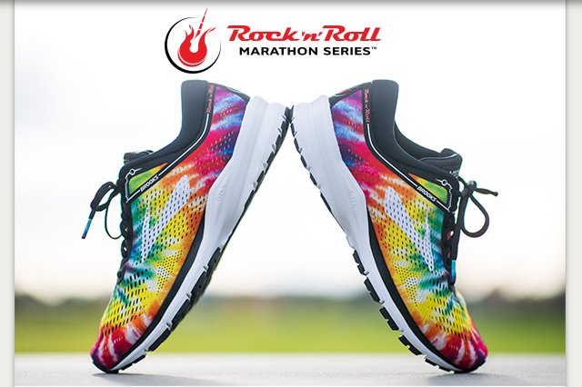 rock and roll brooks running shoes