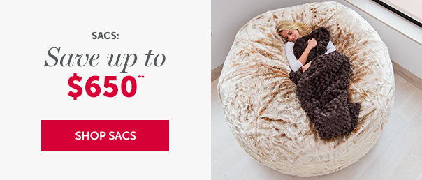 SACS: Save up to $650** SHOP SACS
