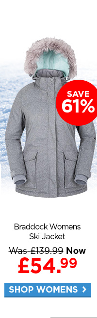 braddock womens ski jacket