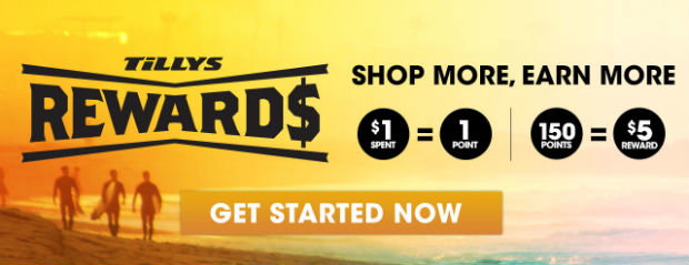 Introducing Tillys Rewards - Get Started Now