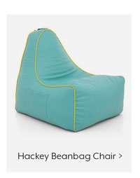 Hackey Leatherette Beanbag Chair