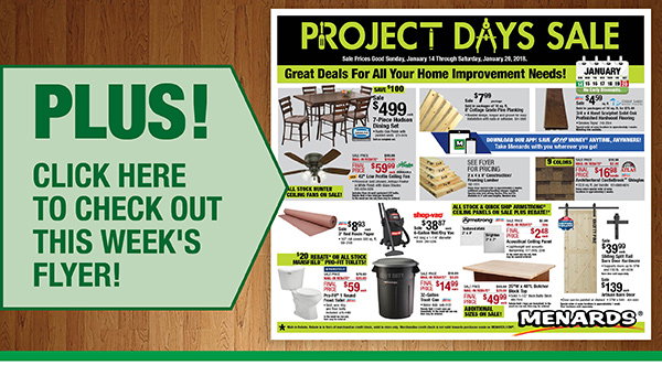 Plus! Click Here To Check Out This Week's Flyer!