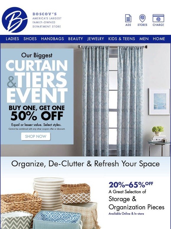 Featured image of post Boscovs Curtains Sale