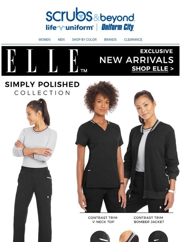 Life Uniform We New Elle Scrubs  Milled