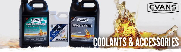 Evans Waterless Coolants & Accessories