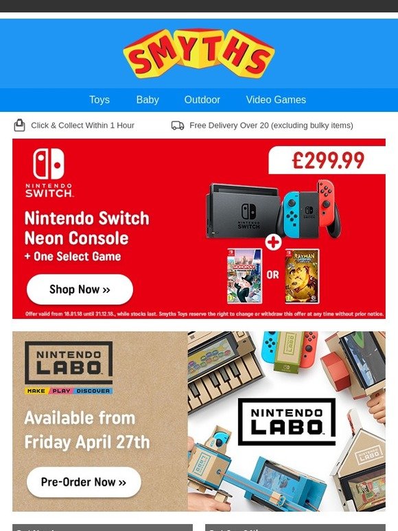 arcade games smyths toys