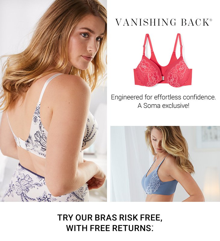 Soma Intimates: Just Looking? Try Our Bras Risk Free