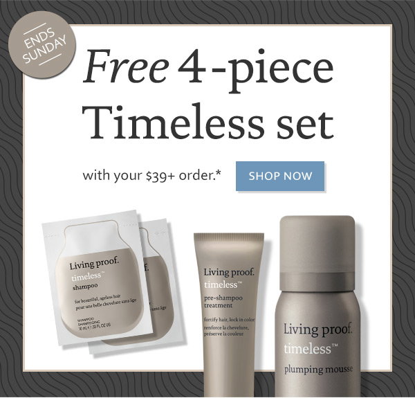 Ends Sunday: FREE 6-piece Perfect hair Day (PhD) set with your order of $39+