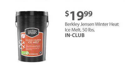 Berkley Jensen Winter Heat Ice Melt, 50 lbs.