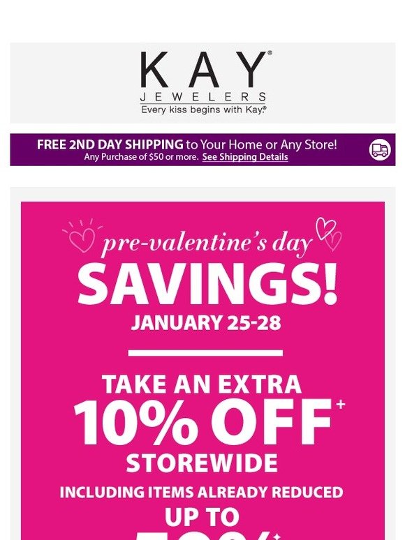 kays jewelers valentine's sale