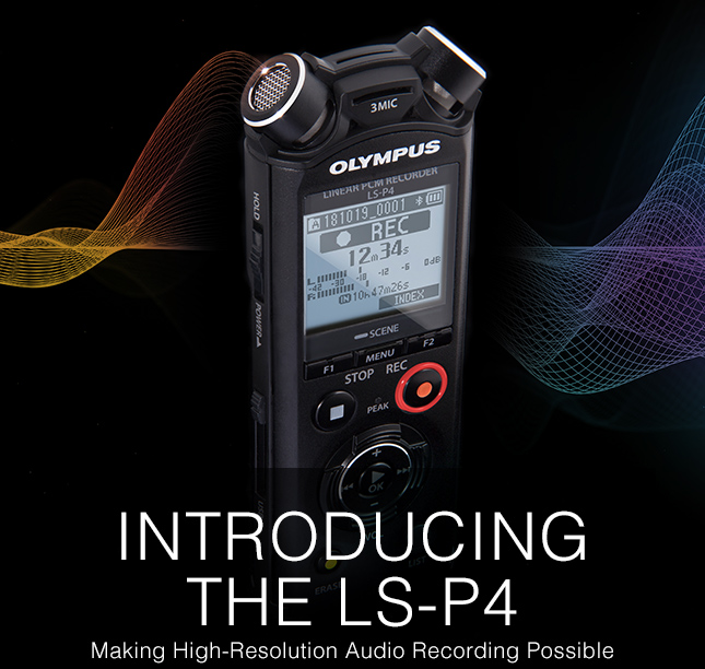 Olympus Introducing The Ls P Audio Recorder Milled