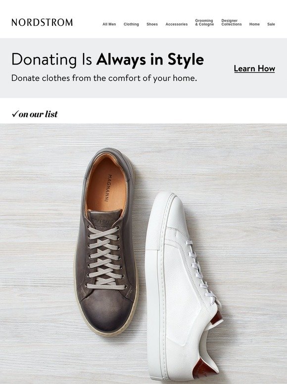 Nordstrom Magnanni luxe sneakers that are so worth it Milled