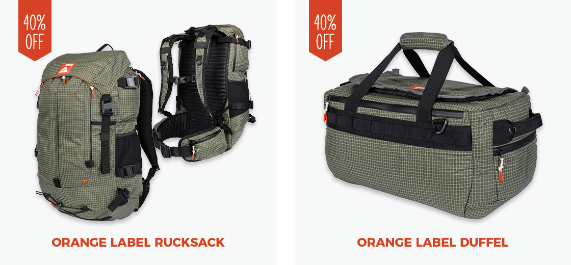 poler orange label rucksack