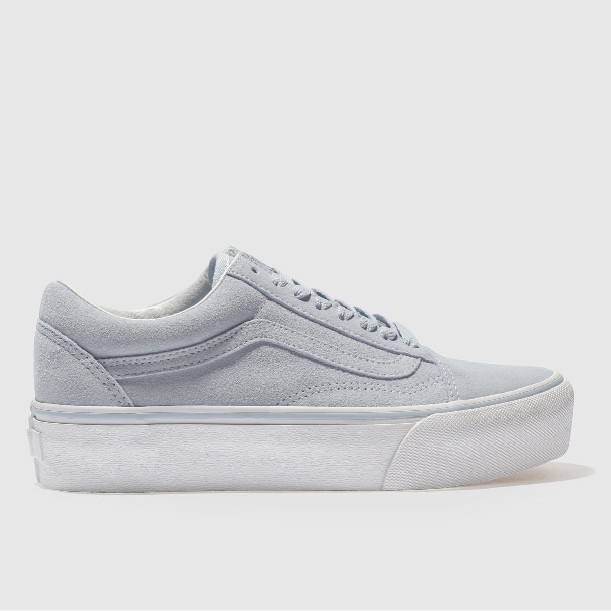 grey platform vans