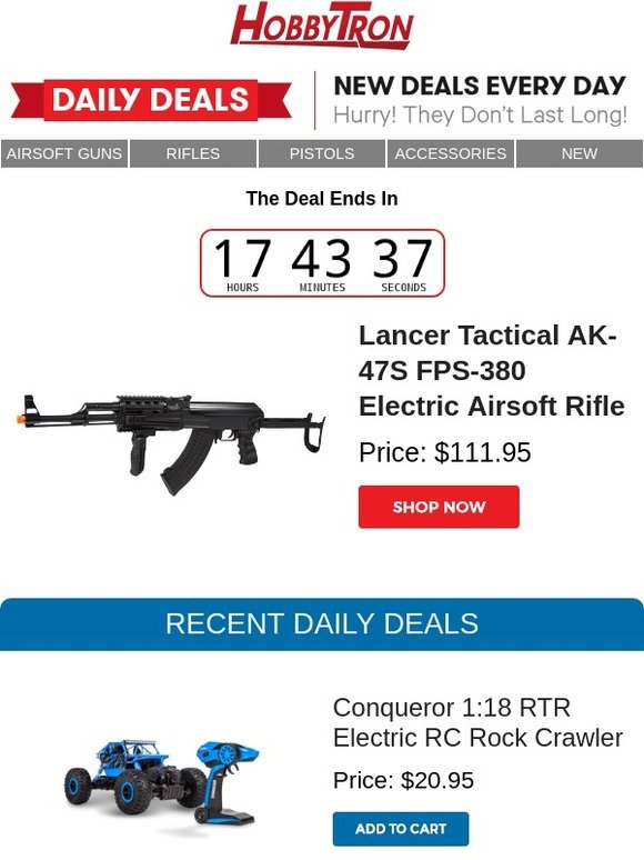 111.95 Lancer Tactical AK47S FPS380 Electric