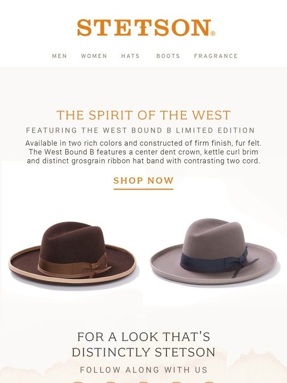 STETSON: On a Moment's Notice | Milled