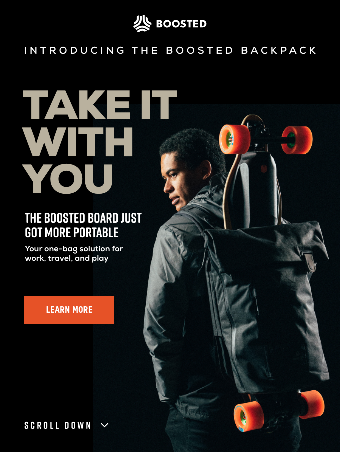 Boosted backpack best sale