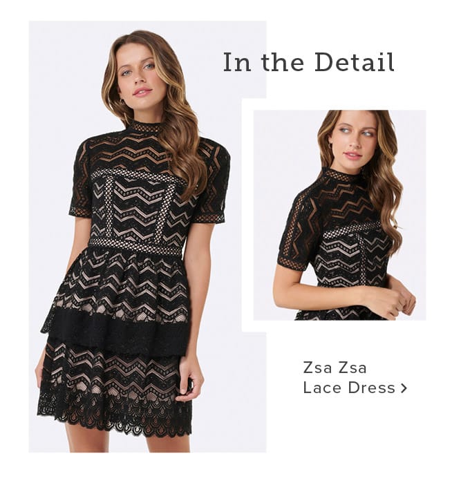 Zsa Zsa Lace Dress >