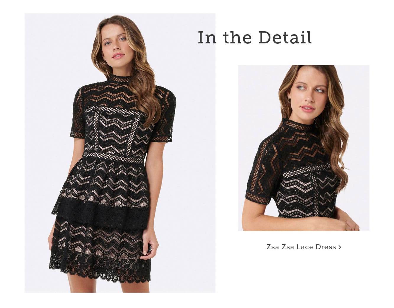 Zsa Zsa Lace Dress >