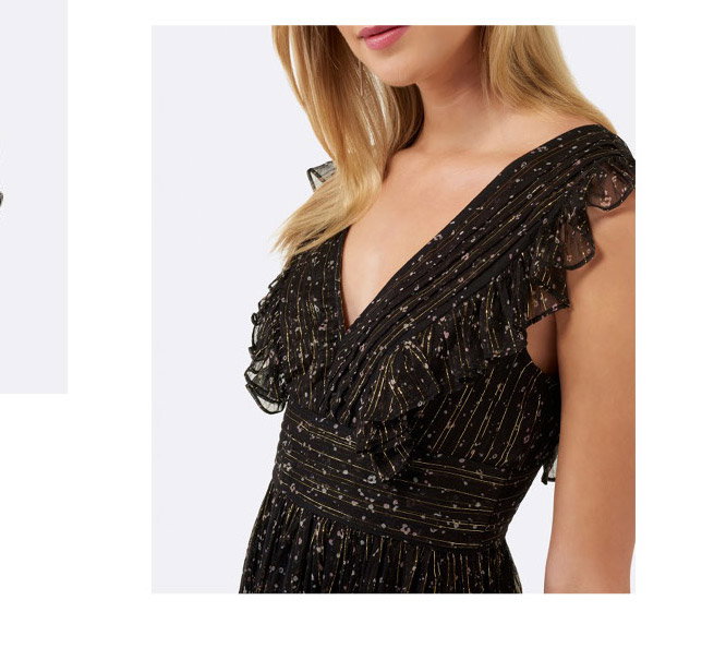 Roxy Metallic Party Dress