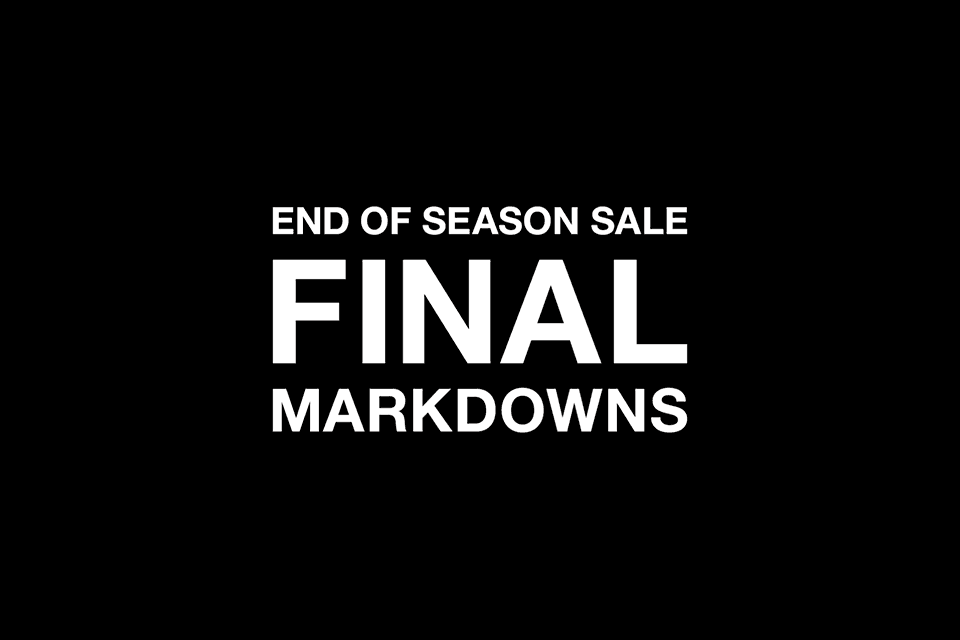 End of Season Sale