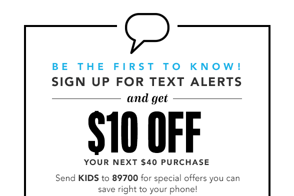 Children S Place Get 10 Off When You Sign Up For Text Alerts Milled