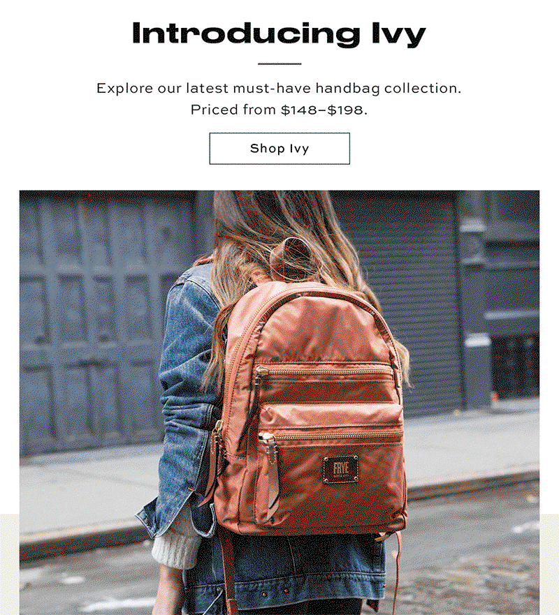 The Frye Company: Introducing Ivy | Milled