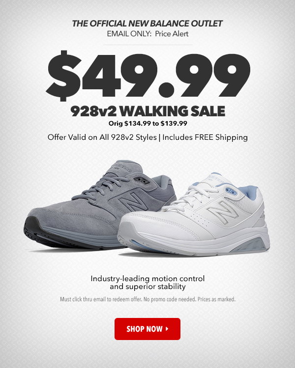$90 l 928v2 Walking Shoe 