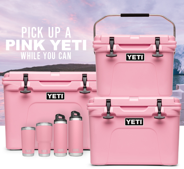 YETI - We put a new pink on the map this fall. Introducing the