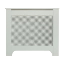 Richmond Radiator Cabinet Cover Smooth White (W)100 x (H)85 x (D)20cm