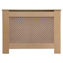 Oxford Radiator Cabinet Cover Unfinished MDF (W)110 x (H)81.5 x (D)19cm