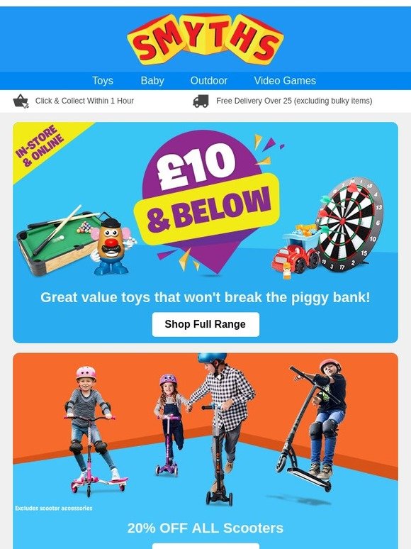 Smyths Toys HQ Toys for £10 and Below NEW Shopkins, LOL and Pokemon