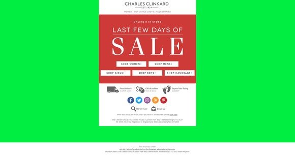 charles clinkard discount code