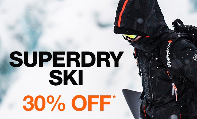 Afwijking Allemaal Bounty Superdry FR: Now: 30% Off Superdry Ski | Milled