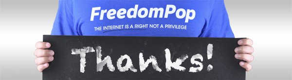 Welcome to FreedomPop!