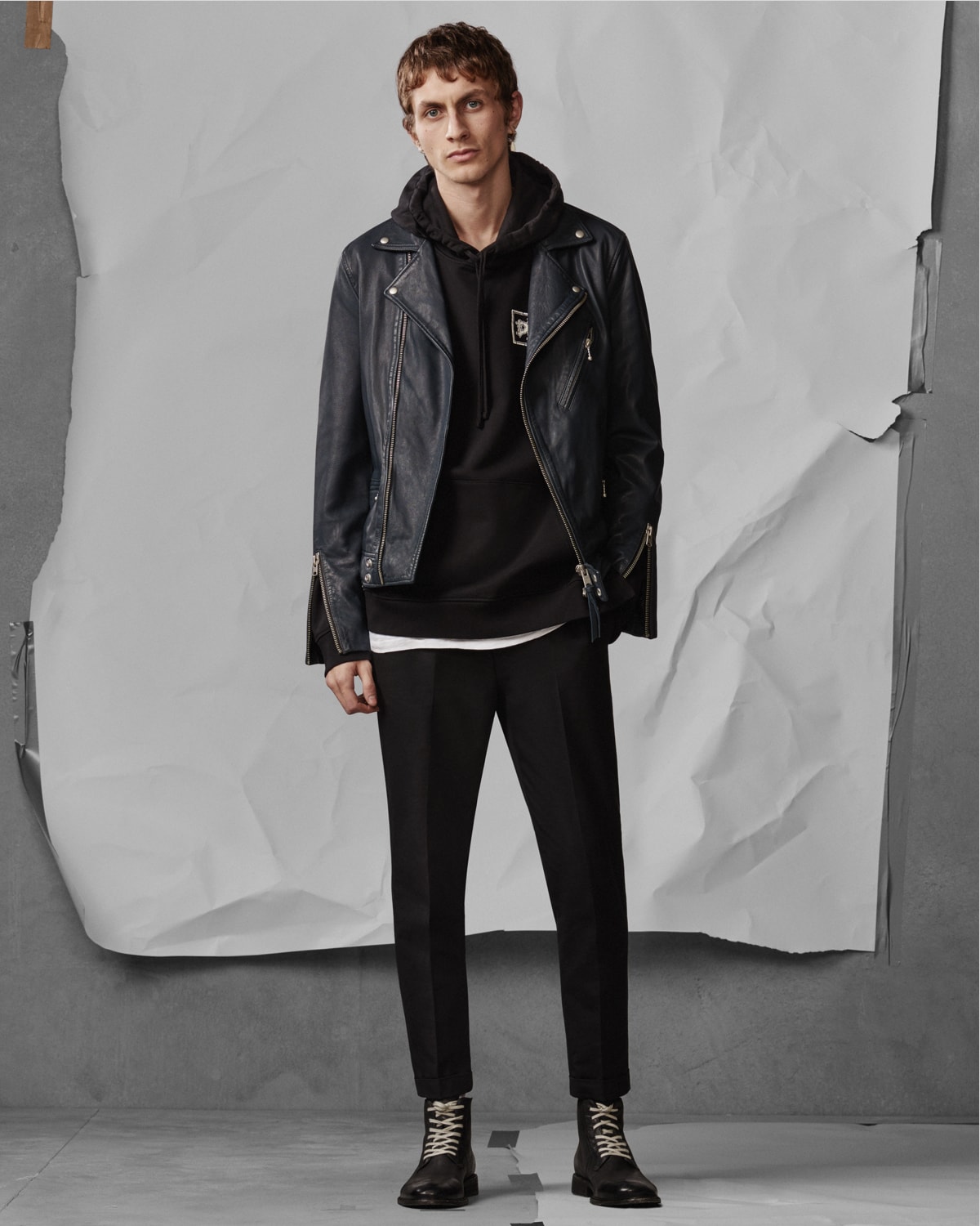 callahan leather biker jacket