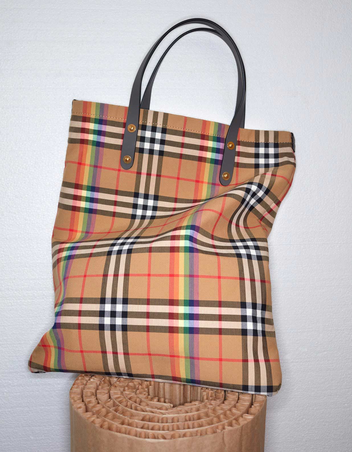 burberry rainbow check
