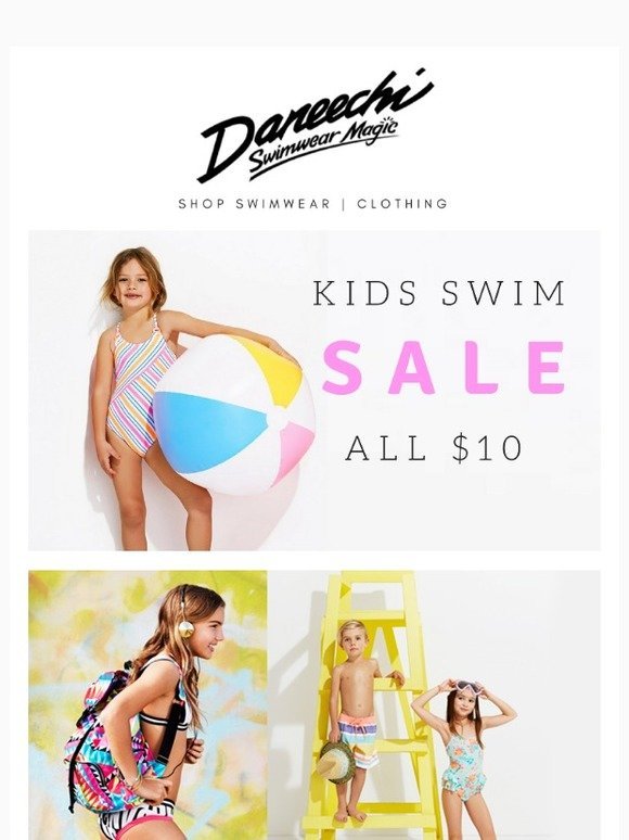 All Kids Swimwear $10! 
