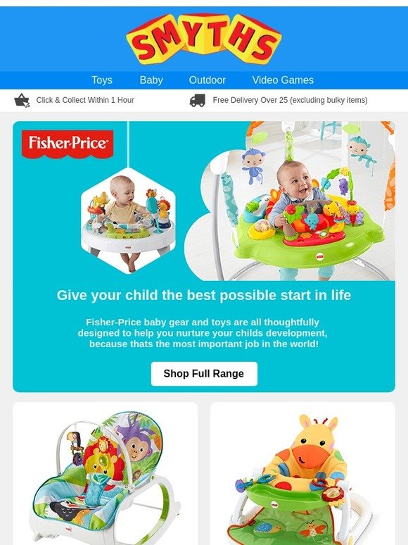 Smyths Toys HQ Give your child the best possible start in life with