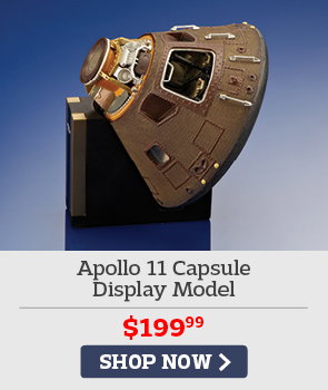 Apollo 11 Capsule Display Model