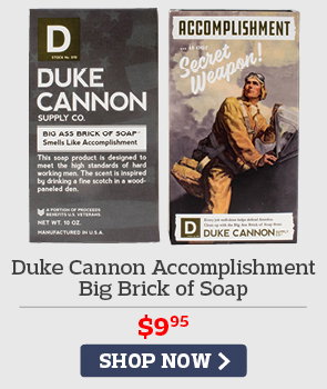 Duke Cannon Accomplishment Big Brick of Soap
