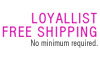 FREE 
SHIPPING on orders of $150 & FREE RETURNS